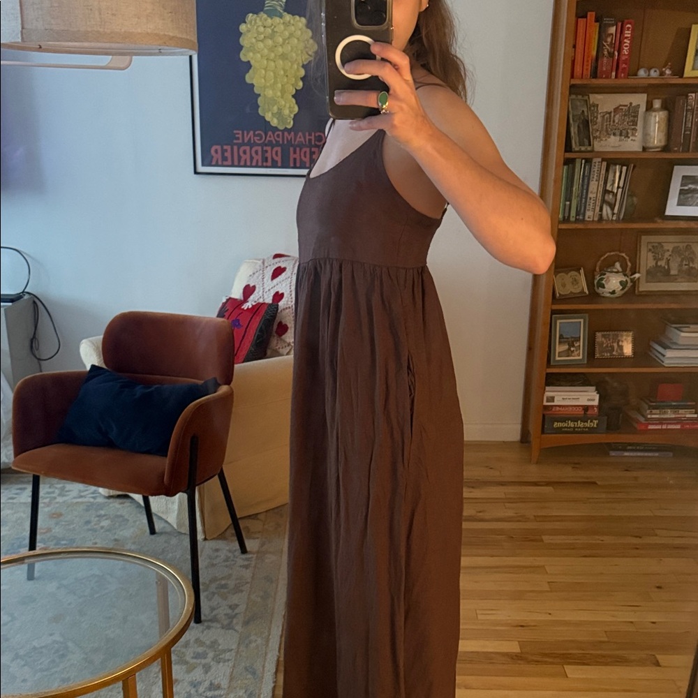 Brown Maxi Sundress - Women - Picture 2 of 2